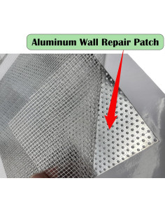 Parche de Reparación de Paneles de Yeso Alovexiong 20 cm - 3 Pcs 2