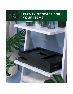 Bandeja de Baño Plegable Royal Craft Wood de Bambú Negro 2