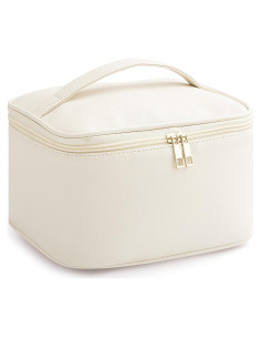 Bolsa de Maquillaje de Viaje HBlife Grande Beige Organizador