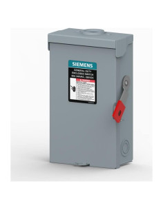 Interruptor de Seguridad Siemens GNF222RLA 60A 240V 2 Polos