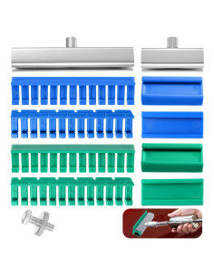 Kit de Herramientas de Pestañas Adhesivas MAQUITA 10 Pcs para Reparación de Abolladuras