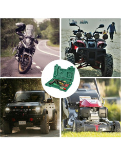 Kit de Reparación de Neumáticos Medduw 1 Set Verde 0.99 kg 2