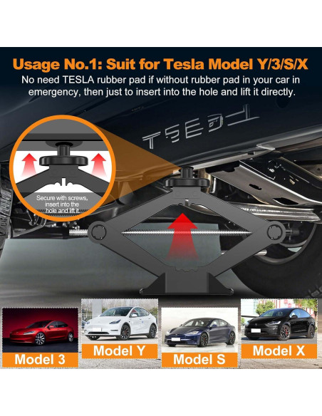 Kit de Gato de Coche 3 en 1 HEKIRISTONS 2.5 Toneladas