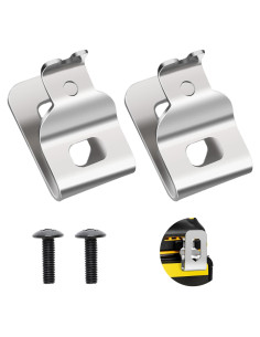 Clips de Cinturón COITEK para Dewalt N268241 - 2 Piezas
