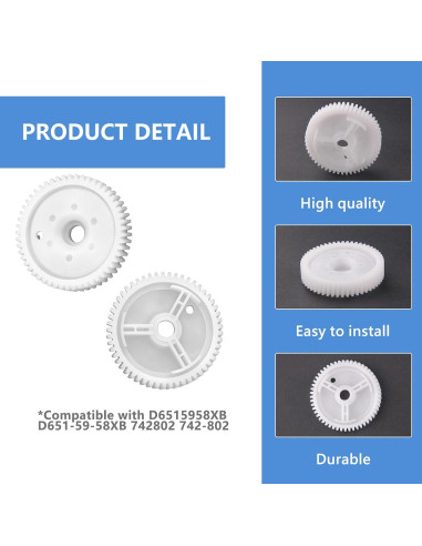 Kit de reparación de engranaje motor ventana eléctrica Mazda