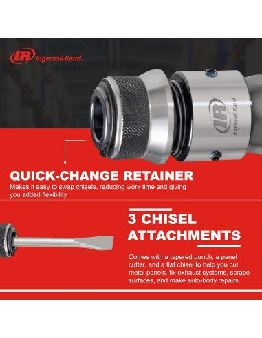 Martillo Neumático Ingersoll Rand 114GQC - 3 Cinceles