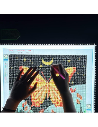 Mesa de Luz A3 HSK con Adaptador 12V 1A y 6000 Lux