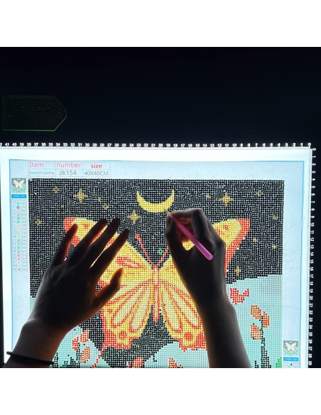 Mesa de Luz A3 HSK con Adaptador 12V 1A y 6000 Lux