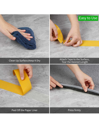 Cinta Doble Cara Alta Resistencia MILEQEE 5 Paquetes 20.1m