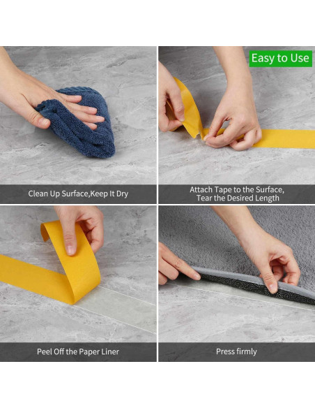 Cinta Doble Cara Alta Resistencia MILEQEE 5 Paquetes 20.1m