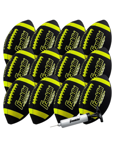 Balones de Fútbol Franklin Sports Junior - 12 Unidades con Bomba