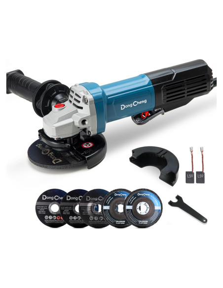 Amoladora de Ángulo DongCheng 9.2 AMP 11,800 RPM 4.5"