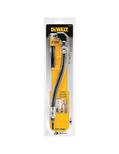 Accesorio de Ángulo Recto DEWALT DWARAFS, Eje Flexible 30.48 cm