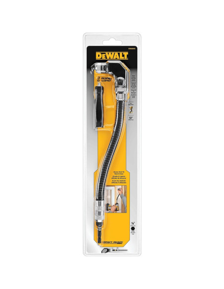 Accesorio de Ángulo Recto DEWALT DWARAFS, Eje Flexible 30.48 cm
