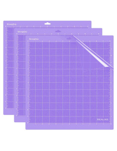 Mat de Corte Adhesivo Antideslizante REALIKE 12x12 - 3 Piezas