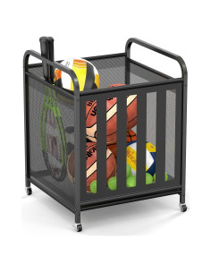 Carro de Almacenamiento de Pelotas Niffgaff - Metal Negro