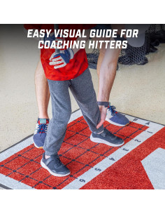 Alfombra de Bateo GoSports 1.83 x 1.22 m con Guía de Alineación 2