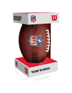 Balón de Fútbol Americano Wilson NFL El Duque 100% Cuero