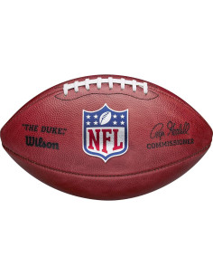 Balón de Fútbol Americano Wilson NFL El Duque 100% Cuero 2