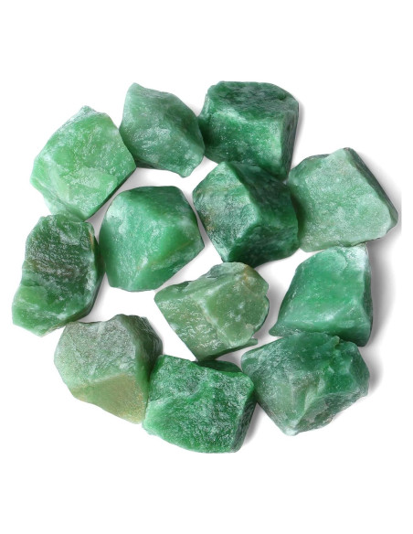 Cristales Naturales Aventurina Verde 200g QINJIEJIE 2-3 cm