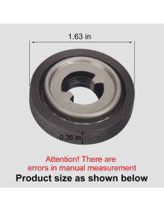 Tuerca Hexagonal Flangada Karbay N484249 Compatible De-WALT 2