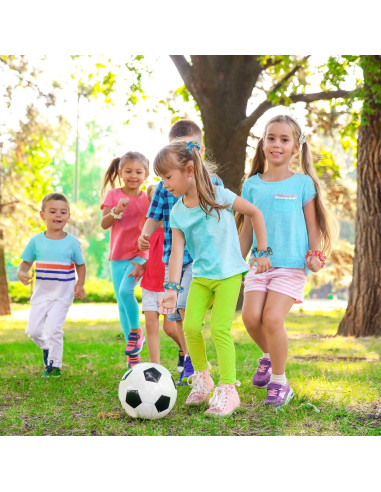 20 Scrunchies de Satén para Cabello WILLBOND - Tema Softball