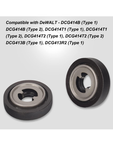 Tuerca Hexagonal Flangada Karbay N484249 Compatible De-WALT
