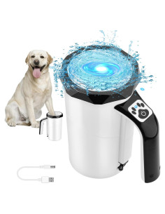 Limpiador Automático de Patas de Perro MYPIN Negro 7.4V Recargable