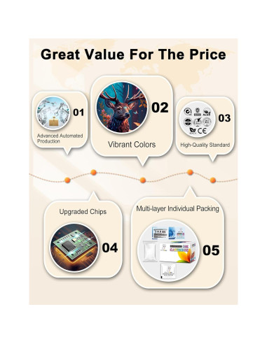 Cartucho de Tóner Miss Deer TN830XL Negro 4 Pack Compatible Brother