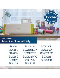 Alfombrilla Adhesiva Baja Tack Brother CADXMATLOW12 30.5x30.5cm 2