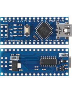4 Placas Nano V3.0 ATmega328P CH340 5V Microcontrolador 2