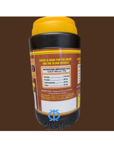 Cacao en Polvo Natural Brown Gold 398g - Sin Azúcar, Vegano 2