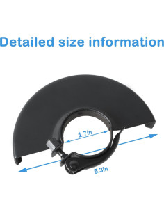 Protector de Amoladora Dewalt 5" y 4.5" 397661-01 2