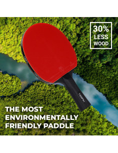 Juego de Palas de Ping Pong T2Spin con 3 Pelotas - Alto Rendimiento 2