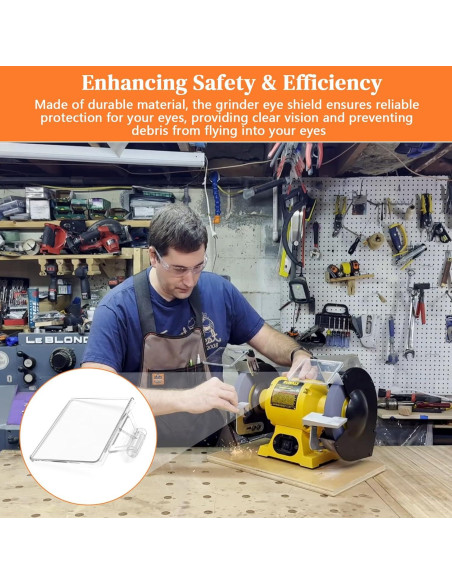 Escudo Ocular DeWalt 5140170-64 para Amoladora de Banco