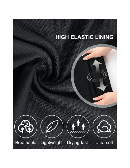 Pantalones Cortos de Gimnasio Sureio 2 en 1 Secado Rápido 3 Pcs