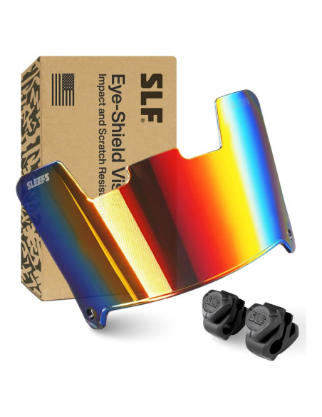 Visera de Casco de Fútbol SLEEFS Borealis - Policarbonato Resistente
