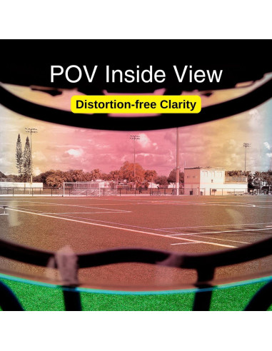 Visera de Casco de Fútbol SLEEFS Borealis - Policarbonato Resistente