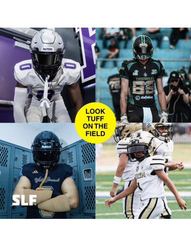 Visera de Casco de Fútbol SLEEFS Borealis - Policarbonato Resistente