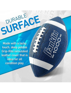 Balones de Fútbol Franklin Sports Junior 12 Unidades con Bomba 2