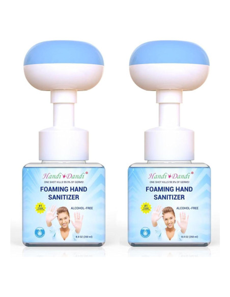 Desinfectante de Manos Espumoso Handi Dandi 248 ml Sin Alcohol