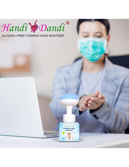 Desinfectante de Manos Espumoso Handi Dandi 248 ml Sin Alcohol