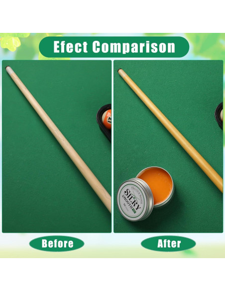 Paquete de 3 Ceras para Ejes de Taco de Billar Threlaco 50g