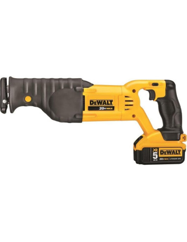 Sierra Recíproca Inalámbrica DEWALT DCS380P1 20V MAX 4.99 kg