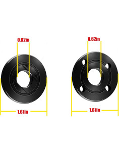 Juego de 4 Tuercas de Brida para Amoladora Angular Bizhala 2