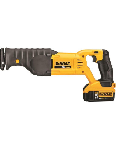 Sierra Recíproca Inalámbrica DEWALT DCS380P1 20V MAX 4.99 kg
