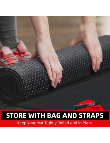 Alfombrilla de Ejercicio GymCope 2.74m x 1.83m PVC 7mm