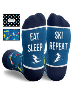 Calcetines de Esquí Zmart para Hombres - Regalo Divertido
