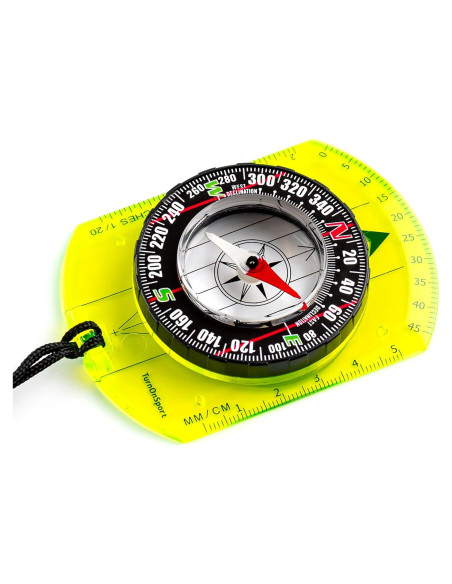 Brújula de Orientación TurnOnSport - Base Acrílica 360