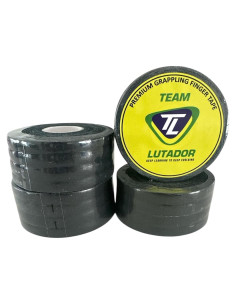 Cinta de Dedo Premium Team Lutador para Jiu Jitsu y MMA - 4 Rollos